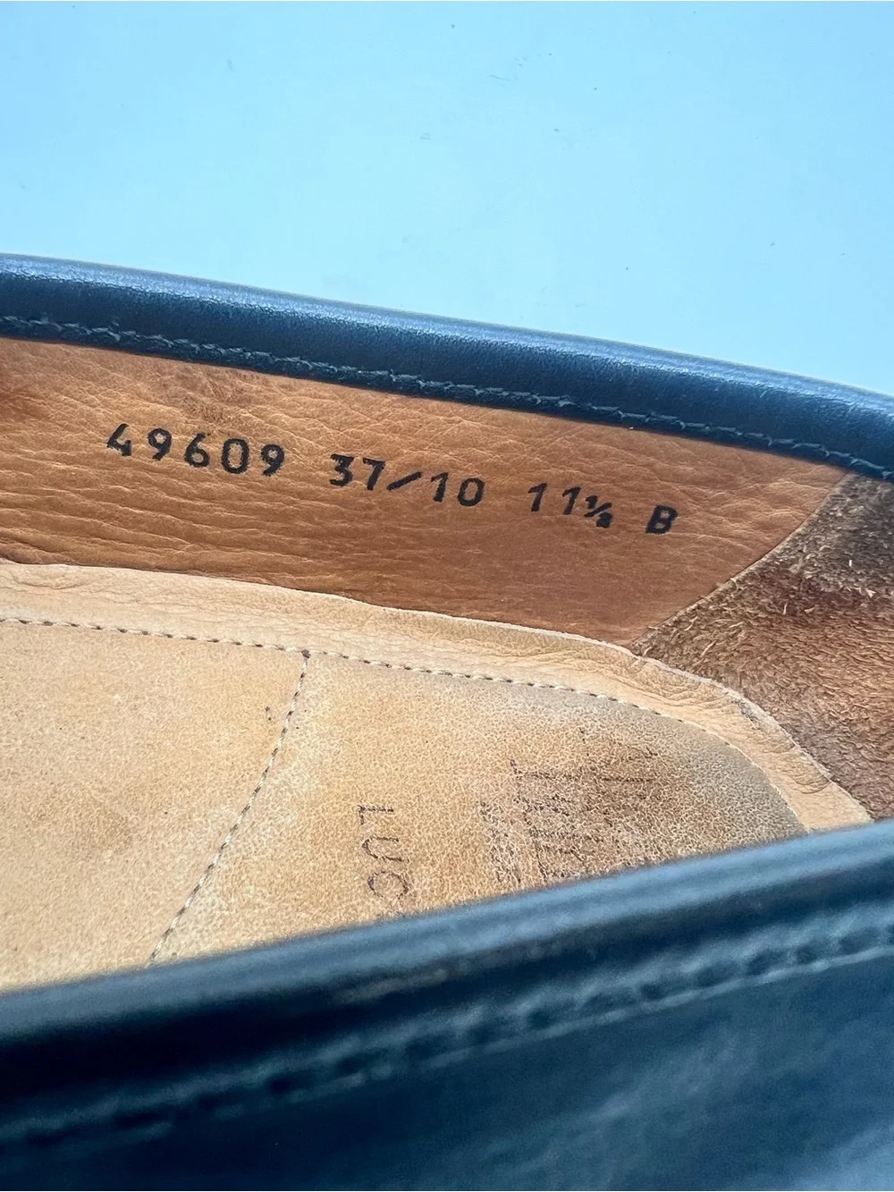 Allen Edmonds Lucca Men’s 11.5B Black Leather Horsebit Loafers Dress Shoes
